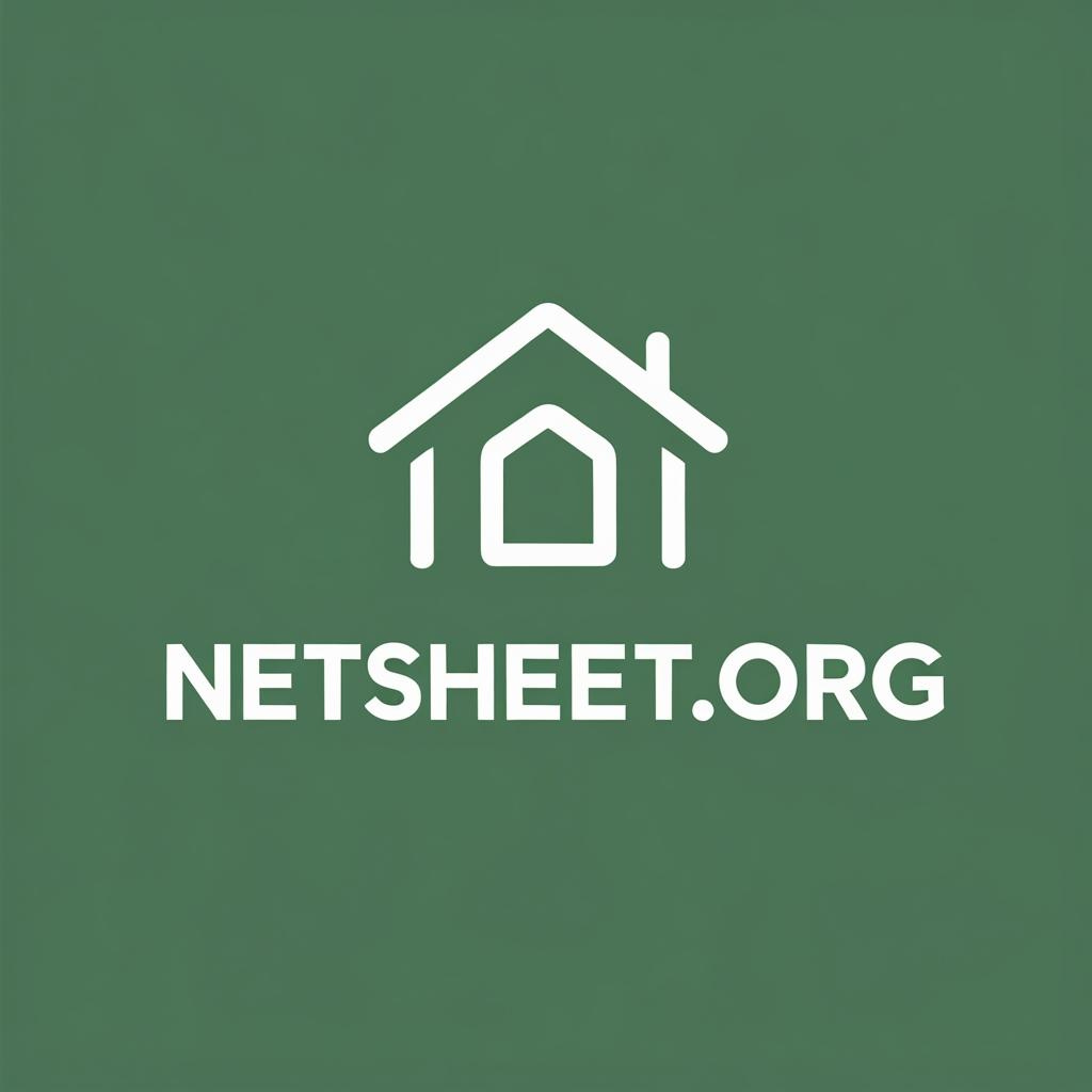 NetSheet Logo - Real Estate Calculator